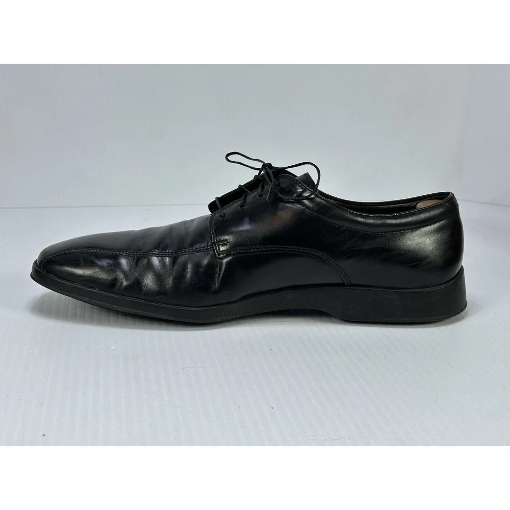 Cole Haan NikeAir Men's Black Leather Comfort Oxford Lace Up Shoes Size‎ 9 1/2 M